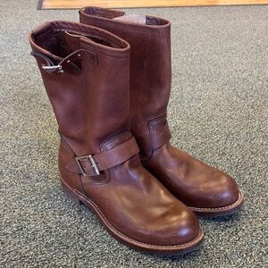 Red Wing engineer boots